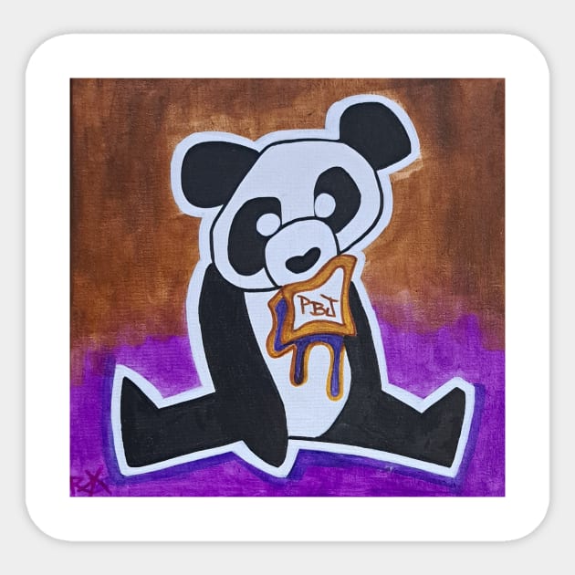 PBJ Sticker by RAYD4ART